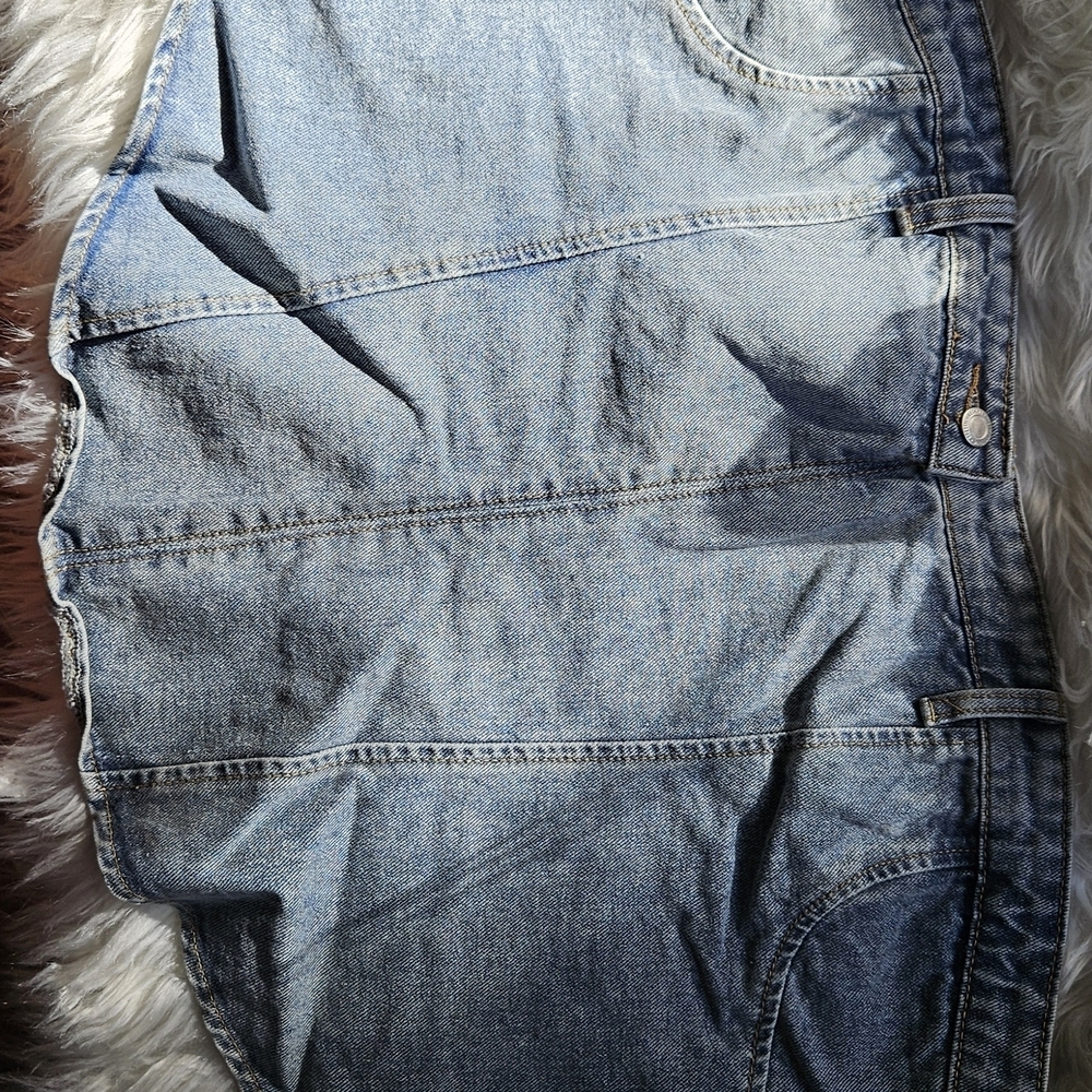 Denim Mini Skirt